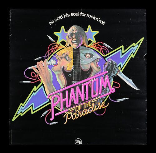 Lot #155 - PHANTOM OF THE PARADISE (1974) - Bryan Fuller Collection: Special Poster, 1974