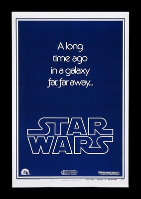 Lot #161 - STAR WARS: EP IV - A NEW HOPE (1977) - Bryan Fuller Collection: US One-Sheet, 1977
