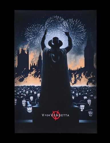 Lot #167 - V FOR VENDETTA (2005) - Bryan Fuller Collection: Hand-numbered Limited Edition Mondo Print, 2013