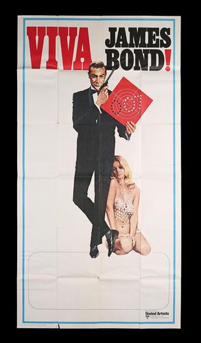 Lot #169 - VIVA JAMES BOND (1970) - Bryan Fuller Collection: US Three-Sheet, 1970