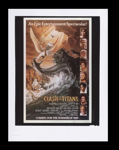 Lot #185 - CLASH OF THE TITANS (1981) - FEREF ARCHIVE: Original Transparency with 1 of 1 Proof Print, 2021