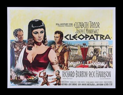 Lot #188 - CLEOPATRA (1963) - UK Quad, 1963