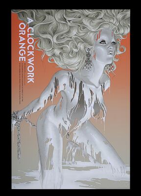 Lot #189 - A CLOCKWORK ORANGE (1971) - Hand-numbered Limited Edition Mondo Print, 2016