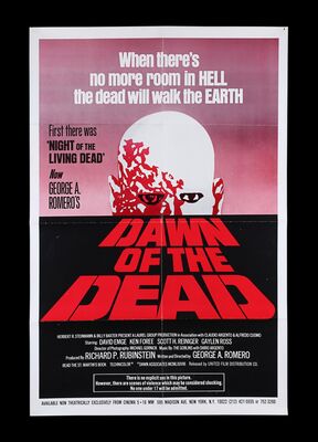 Lot #201 - DAWN OF THE DEAD (1978) - US One-Sheet, 1978
