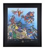Lot #203 - DC COMICS 60TH ANNIVERSARY (1995) - Hand-signed and Numbered Limited Edition Warner Bros. Artist Proof Portrait, 1995