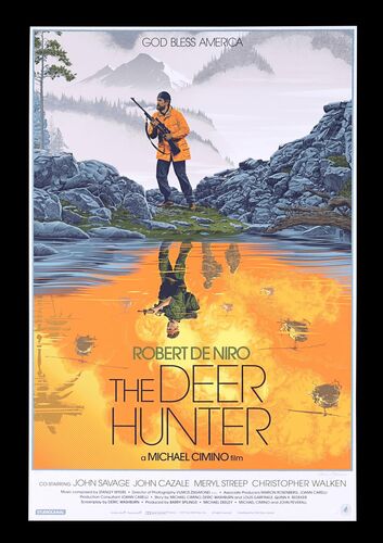 Lot #207 - THE DEER HUNTER (1978) - Signed and Numbered Limited Edition Nautilus Art Print, 2018