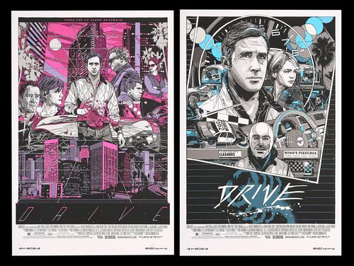 Lot #219 - DRIVE (2011) - Signed and Numbered Limited Edition Regular and Variant Mondo Prints, 2013