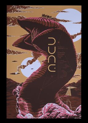 Lot #221 - DUNE (1984) - Hand-numbered Limited Edition Print, 2015