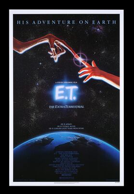 Lot #223 - E.T. THE EXTRA-TERRESTRIAL (1982) - US One-Sheet, 1982