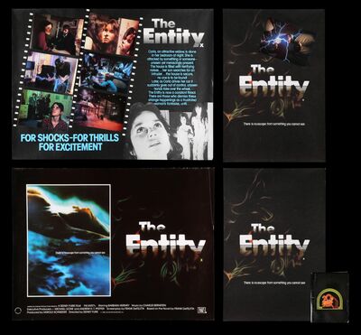 Lot #229 - THE ENTITY (1982) - Two UK Quads, Two UK Double Crowns, 1982