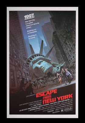 Lot #231 - ESCAPE FROM NEW YORK (1981) - US One-Sheet, 1981