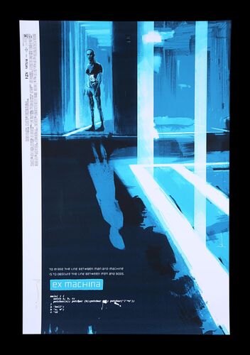 Lot #242 - EX MACHINA (2014) - Signed and Hand-numbered Artist Proof Limited Edition Mondo Print, 2015
