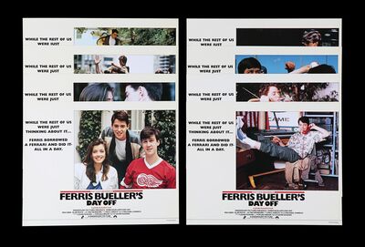 Lot #249 - FERRIS BUELLER'S DAY OFF (1986) - Eight Lobby Cards, 1986