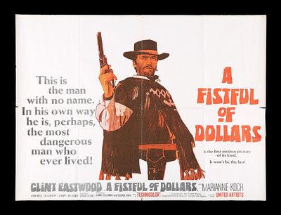 Lot #252 - A FISTFUL OF DOLLARS (1967) - UK Quad, 1967