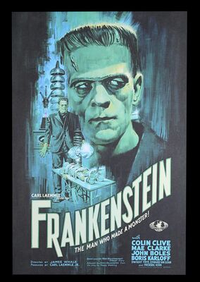 Lot #265 - FRANKENSTEIN (1931) - Hand-numbered Limited Edition Vice Press and Bottleneck Gallery Print, 2020