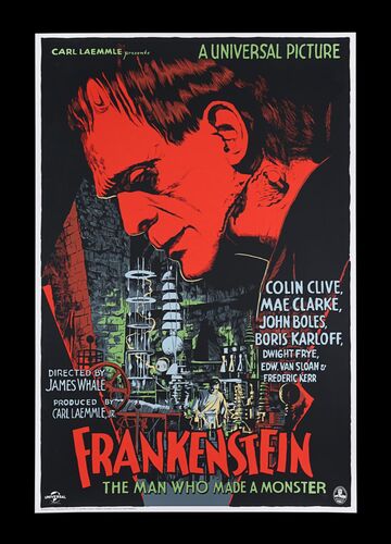 Lot #271 - FRANKENSTEIN (1931) - Hand-numbered Limited Edition Mondo Print, 2018