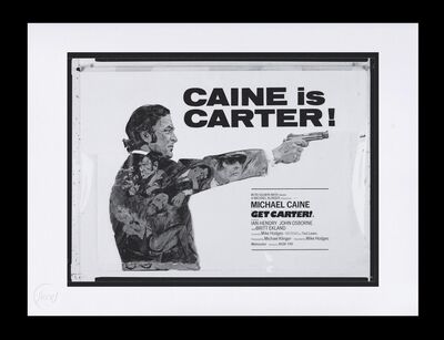 Lot #275 - GET CARTER (1971) - FEREF ARCHIVE: Original Poster Concept Negative and a 1 of 1 Proof Print, 2021