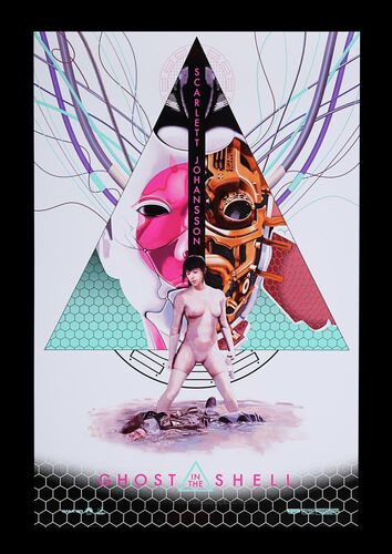 Lot #279 - GHOST IN THE SHELL (2017) - Limited Edition Private Commission Screenprint - Foil Variant, 2020