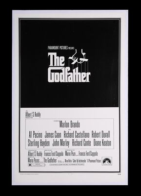 Lot #282 - THE GODFATHER (1972) - US One-Sheet, 1972