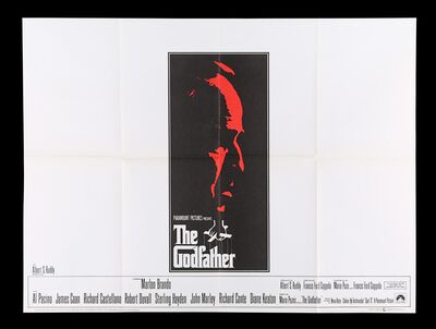 Lot #283 - THE GODFATHER (1972) - UK Quad, 1972
