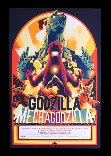Lot #285 - GODZILLA VS. MECHAGODZILLA (1974) - Signed Artist Proof Limited Edition Print, 2020