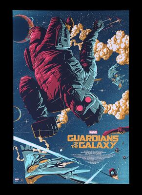 Lot #299 - GUARDIANS OF THE GALAXY (2014) - Hand-numbered Limited Edition Print, 2016