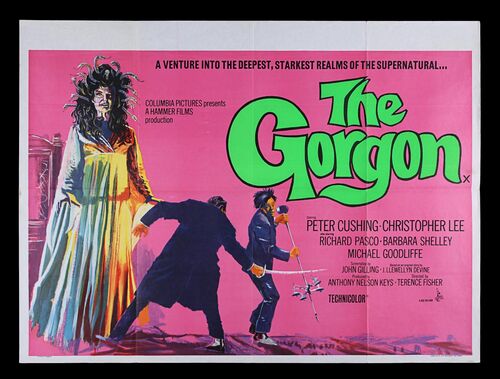 Lot #306 - THE GORGON (1964) - UK Quad, 1964