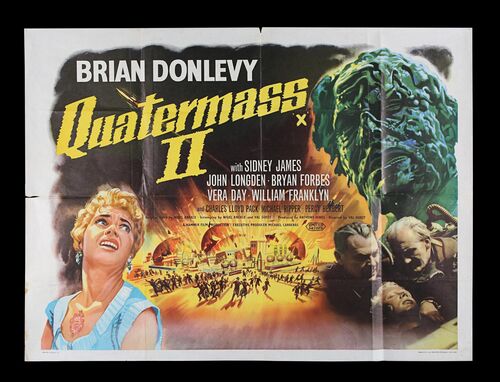Lot #310 - QUATERMASS II (1957) - UK Quad, 1957