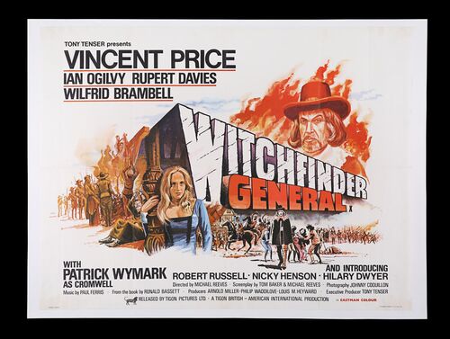 Lot #316 - WITCHFINDER GENERAL (1968) - UK Quad, 1968