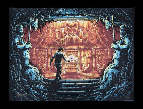 Lot #348 - RAIDERS OF THE LOST ARK (1981) - Signed and Numbered Limited Edition Variant Print, 2018