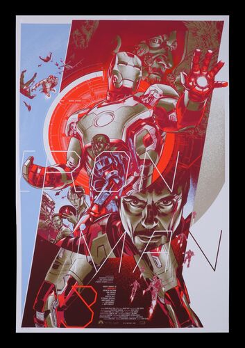 Lot #361 - IRON MAN 3 (2013) - Hand-Numbered Artist Proof Mondo Print, 2013