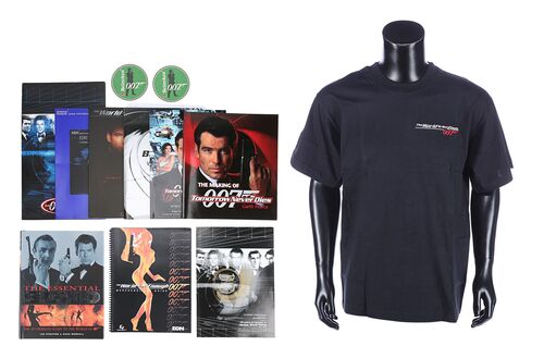 Lot #365 - PIERCE BROSNAN JAMES BOND MEMORABILIA SELECTION (1995-2002) - Set of Assorted Memorabilia, 1995-2002
