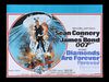 Lot #393 - JAMES BOND: DIAMONDS ARE FOREVER (1971) - UK Quad, 1971