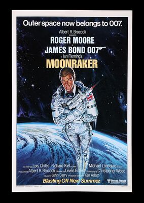 Lot #400 - JAMES BOND: MOONRAKER (1979) - US One-Sheet, 1979