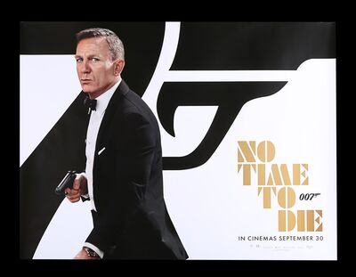 Lot #416 - JAMES BOND: NO TIME TO DIE (2021) - UK Quad, 2021