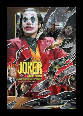 Lot #447 - JOKER (2019) - Hand-numbered Limited Edition Private Commission Print, 2020