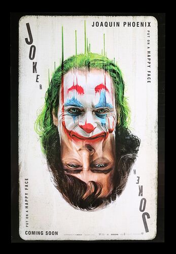 Lot #449 - JOKER (2019) - One-Sheet - Recalled with Spelling Mistake 'Experiece', 2019