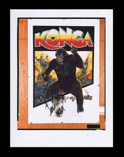 Lot #472 - KONGA (1961) - FEREF ARCHIVE: Original Transparency with 1 of 1 Proof Print, 2021
