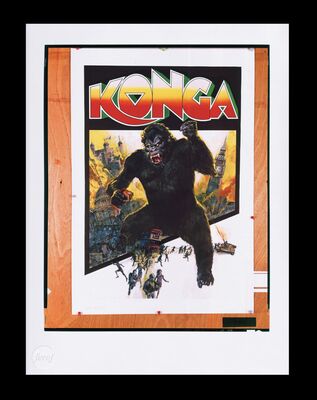 Lot #472 - KONGA (1961) - FEREF ARCHIVE: Original Transparency with 1 of 1 Proof Print, 2021