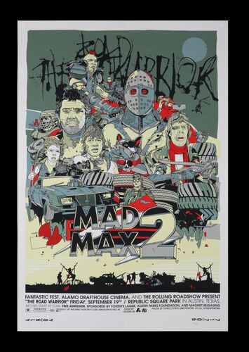 Lot #498 - MAD MAX 2: THE ROAD WARRIOR (1981) - Hand-numbered Limited Edition Mondo Print, 2008