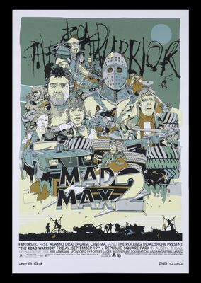 Lot #499 - MAD MAX 2: THE ROAD WARRIOR (1981) - Hand-numbered Limited Edition Variant Mondo Print, 2008