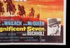 Lot #502 - THE MAGNIFICENT SEVEN (1960) - UK Quad, 1960 - 4