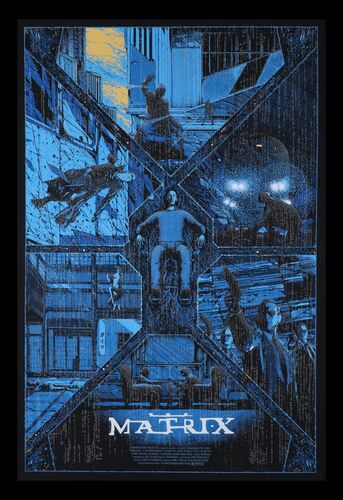 Lot #515 - THE MATRIX (1999) - Hand-numbered Limited Edition Private Commission Print, 2014
