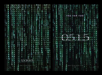 Lot #519 - THE MATRIX RELOADED (2003) - Two Holofoil Dated One-Sheets, 2003