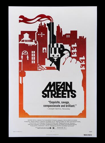 Lot #525 - MEAN STREETS (1973) - US One-Sheet, 1973