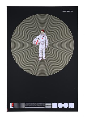 Lot #531 - MOON (2009) - Hand-numbered Limited Edition AllCity Media Print, 2010