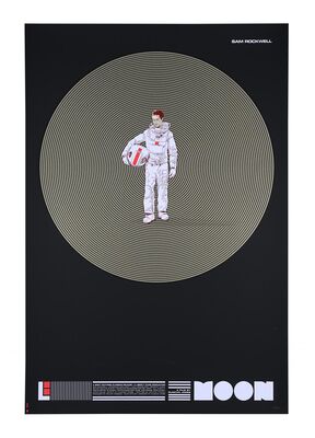 Lot #531 - MOON (2009) - Hand-numbered Limited Edition AllCity Media Print, 2010