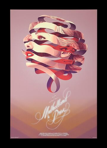 Lot #535 - MULHOLLAND DRIVE (2001) - Signed and Numbered Limited Edition Mondo Print, 2015