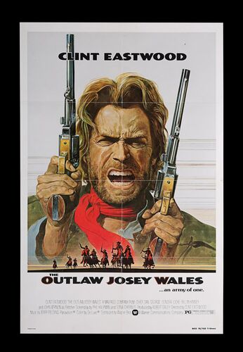 Lot #548 - THE OUTLAW JOSEY WALES (1976) - US One-Sheet, 1976