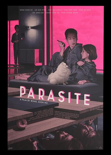Lot #550 - PARASITE (2019) - Hand-numbered Limited Edition Mondo Print, 2020